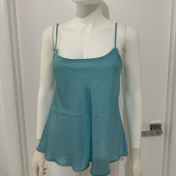 Brazeau Tricot Blue Cami Top - Picture 1 of 7